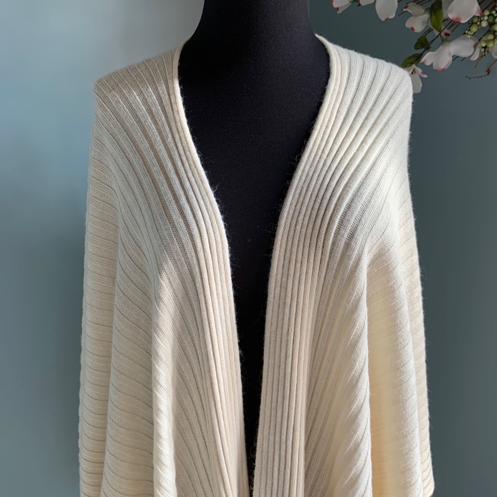 Cream Asymetric Wrap